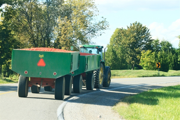 Farmers urge motorists to use caution in high-traffic areas