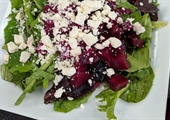 Roasted Beets and Feta Cheese Salad