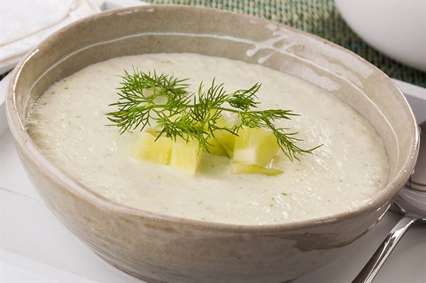 Chill out with cold soup made with seasonal ingredients