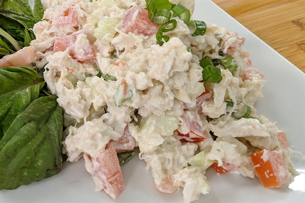 Crab and Cucumber Salad