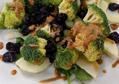 Broccoli Salad with Peanut Dressing