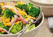 Broccoli and Cheese Salad