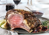 Serve an elegant rib roast at your next holiday gathering