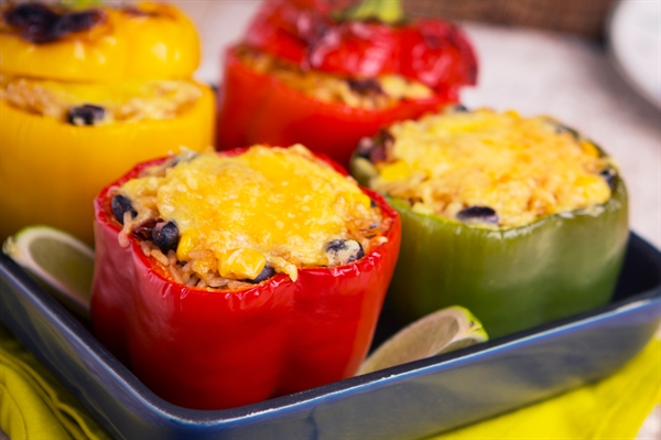 Black Bean Stuffed Peppers