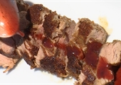 Pork Tenderloin with Pomegranate Sauce