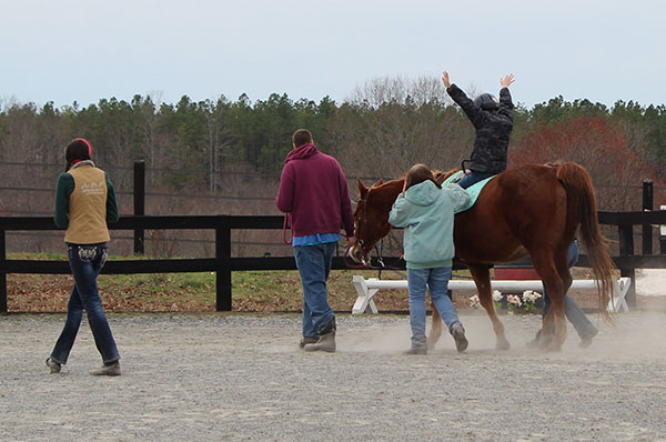 Benefits of therapeutic horseback riding go beyond the ring