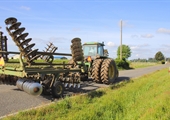 Use caution around farm equipment during fall harvest