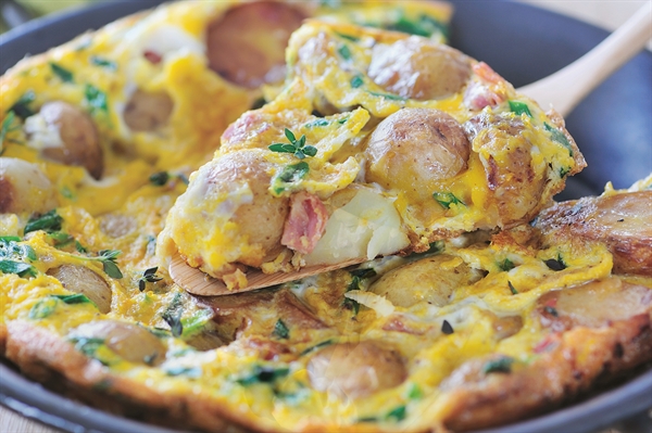 Rosemary Potato Frittata