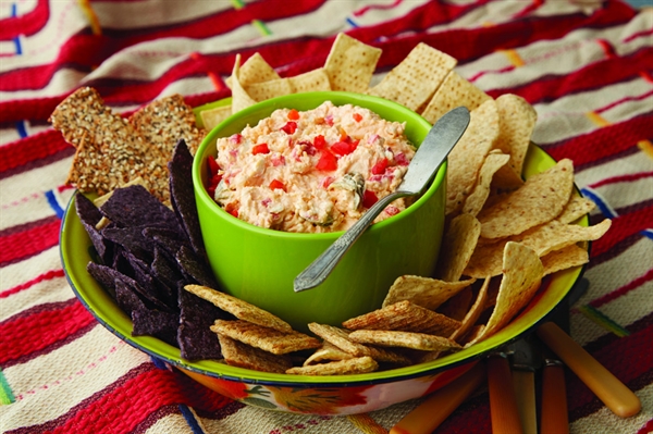 Savor a Southern staple with homemade pimento cheese