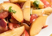 Peach and Tomato Salad