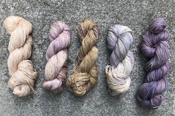 Natural dyes derived from botanical and biological matter reveal a world of color