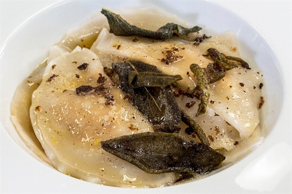 Butternut Squash Ravioli with Sage Brown Butter