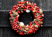 Virginia’s varied landscapes are reflected in handcrafted wreaths