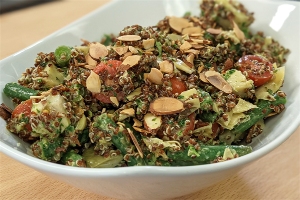 Red Quinoa Salad