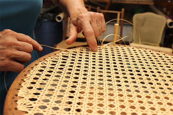 Virginians cane and weave to preserve precious pieces