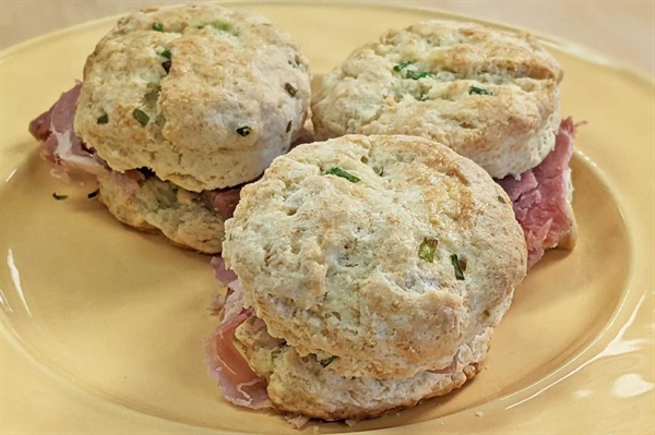 Chive Biscuits