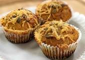 Pumpkin Cheddar Muffins