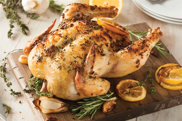 Roast Lemon Maple Chicken