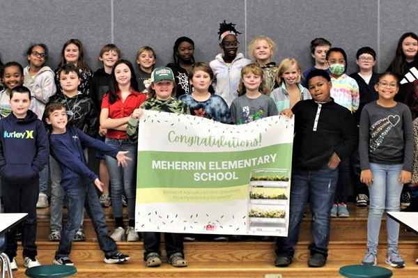 Hydroponic systems donated to Powhatan and Southampton County schools