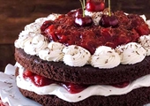 Celebrate cherries and chocolate  with a scrumptious dessert