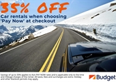 Drive away the winter blues with Budget rental car discounts