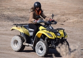 Wear a helmet, and put safety first when operating ATVs