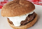 Lamb Burger with Tzatziki Sauce