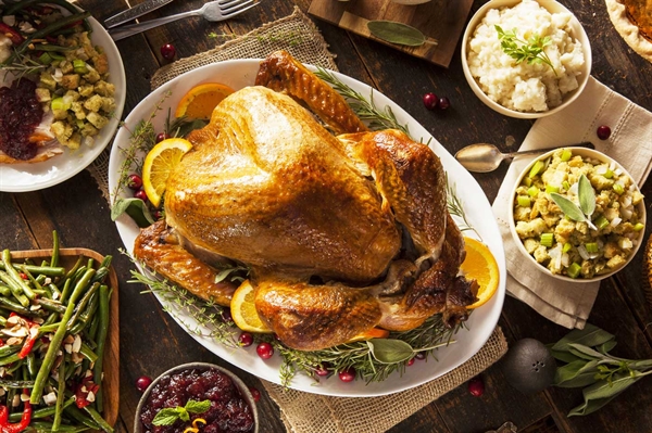 Average price for a Thanksgiving meal in Virginia is $91.30
