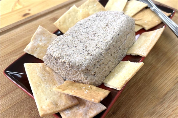 Shiitake Mushroom and Walnut “Paté”