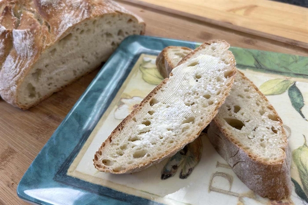 Dutch Oven No-Knead Crusty Bread