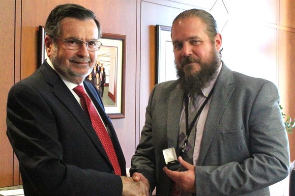 Goochland County farmer receives 35-year service award