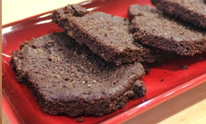 Dark Chocolate Rye Cookies