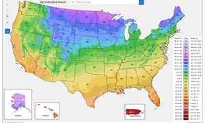 Revised USDA Plant Hardiness Zone Map can help growers increase yields, diversify landscapes