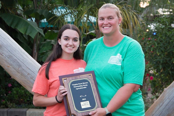 Rockingham County student named Outstanding Young Agriculturalist