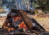 Be mindful of risks associated with outdoor burning and campfires