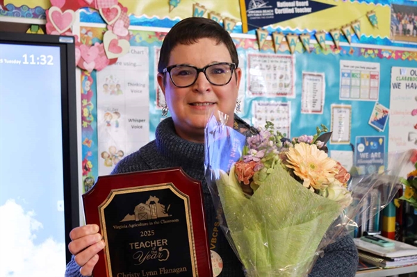 Virginia Beach teacher named Virginia AITC Teacher of the Year