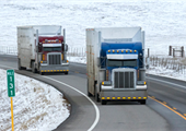 Careful driving around large trucks means everyone arrives safely