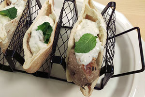 Souvlaki with Tzatziki Sauce