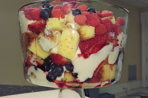 Fourth of July Trifle