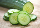 Eating cucumbers helps keep you hydrated