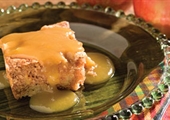 Apples paired with caramel equals delicious desserts