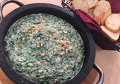 Mchicha Wa Naza Peanut and Spinach Dip