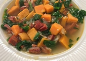 Spinach and Sweet Potato Soup