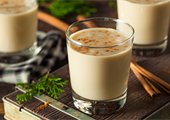 Homemade eggnog—season’s sipping, without Salmonella