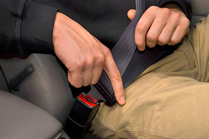 Wearing a seat belt is one of the safest things drivers can do—and it’s the law