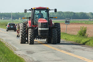 Drivers urged to watch for farm equipment on highways