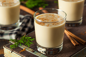 Homemade eggnog—season’s sipping, without Salmonella