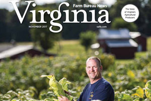 Meet an award-winning Virginia farmer in Pittsylvania County, and find out how to save on  your holiday meal—in <i>Virginia Farm Bureau News</i> magazine and on <i>Real Virginia</i>